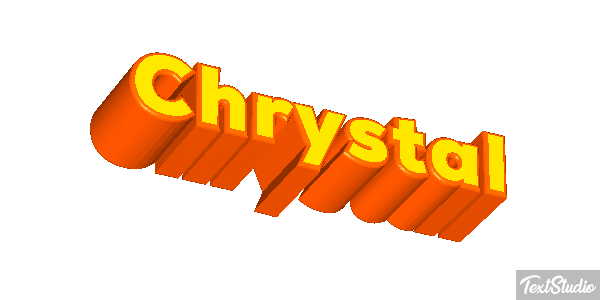 Chrystal Text effect