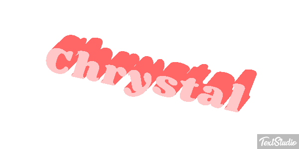 Chrystal Text effect
