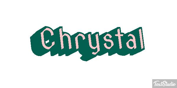 Chrystal Text effect