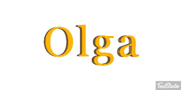 Olga Efekt tekstowy