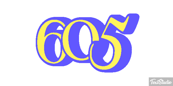 605 Effetto testo