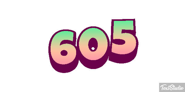 605 Effetto testo