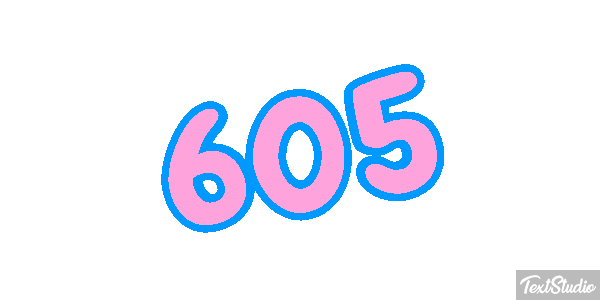 605 Effetto testo