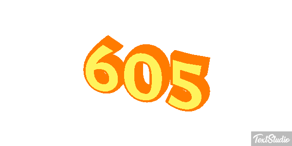 605 Effetto testo