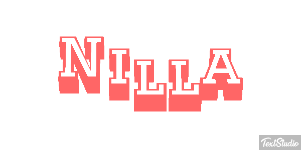 Nilla Effetto testo