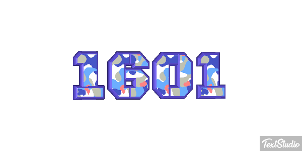 1601 Text effect