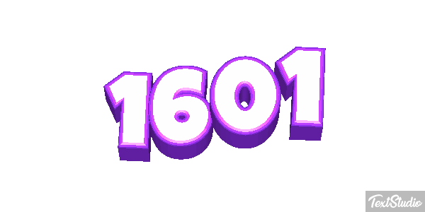 1601 Text effect