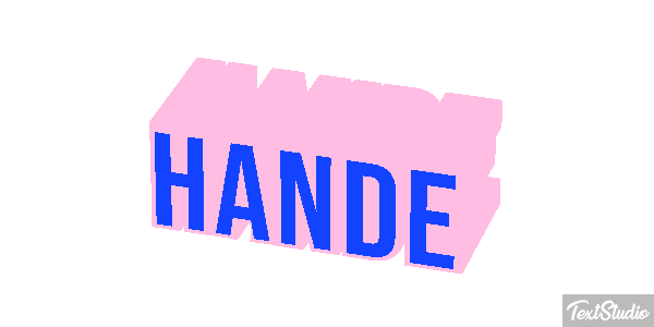 Hande Efeito do texto