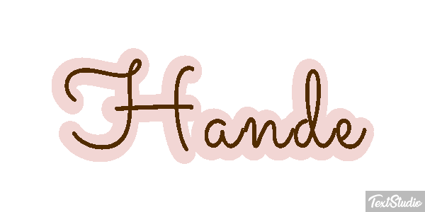 Hande Efeito do texto