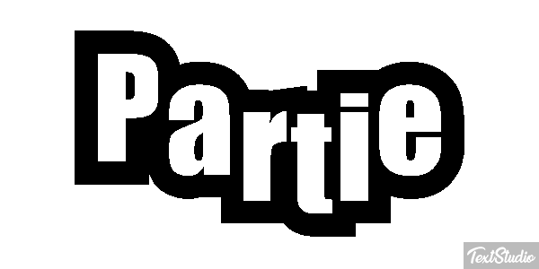 Partie Effet de texte