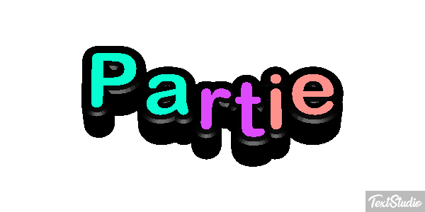 Partie Effet de texte