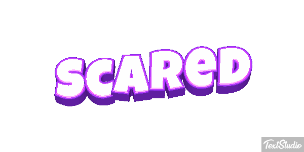 Scared Текстовый эффект