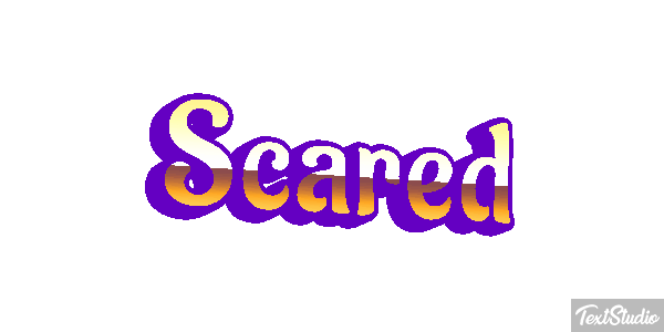 Scared Текстовый эффект