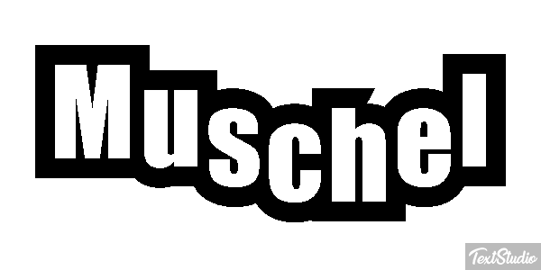 Muschel テキスト効果