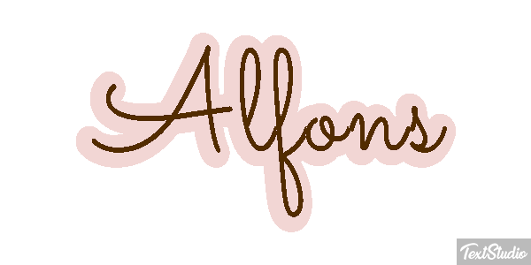 Alfons Efekt tekstowy