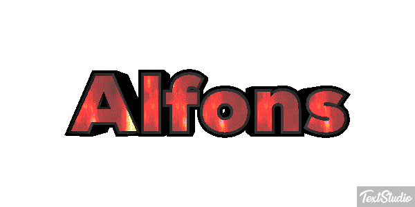 Alfons Efekt tekstowy