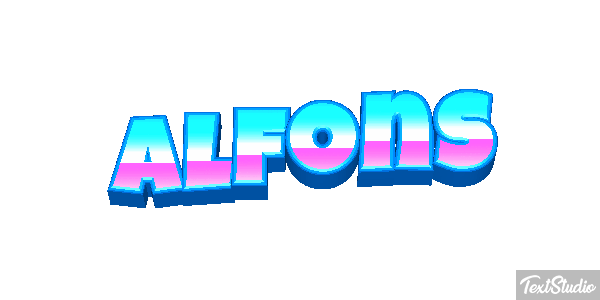 Alfons Efekt tekstowy