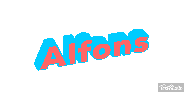 Alfons Efekt tekstowy