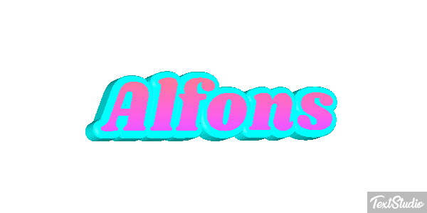 Alfons Efekt tekstowy
