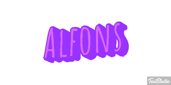 Alfons Efekt tekstowy