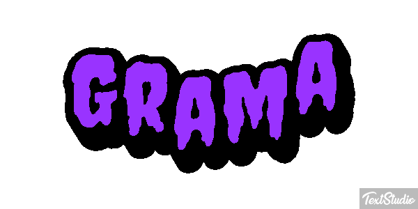 Grama Efeito do texto