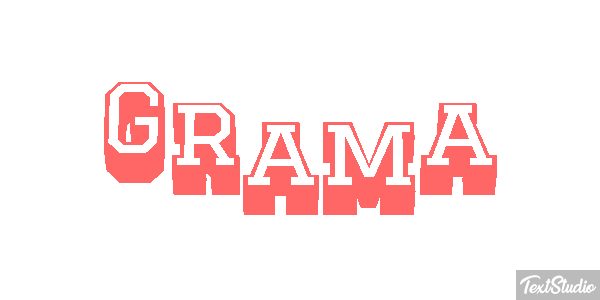 Grama Efeito do texto