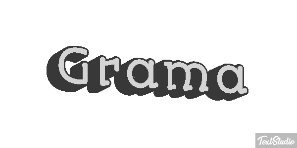 Grama Efeito do texto