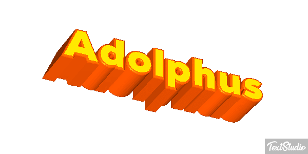 Adolphus テキスト効果