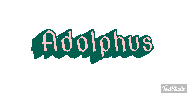 Adolphus テキスト効果