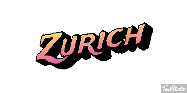 Zurich Efekt tekstowy
