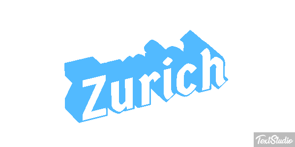 Zurich Efekt tekstowy