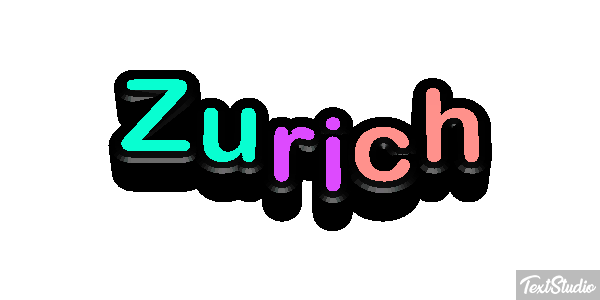 Zurich Efekt tekstowy