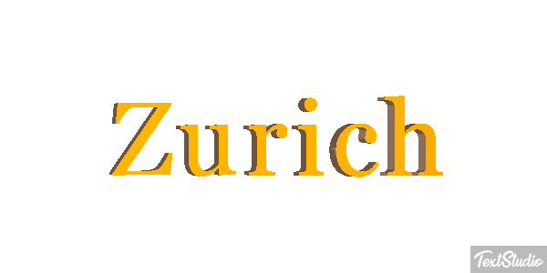 Zurich Efekt tekstowy