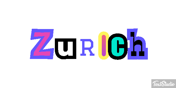 Zurich Efekt tekstowy