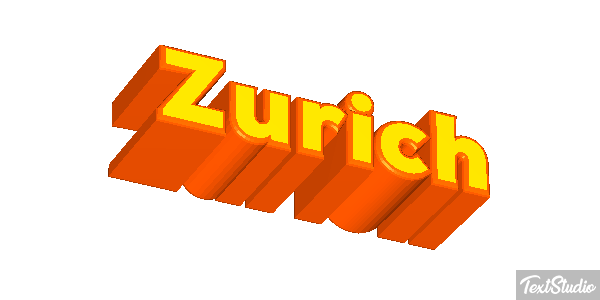 Zurich Efekt tekstowy
