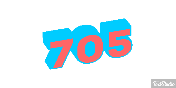 705 Tekst effect
