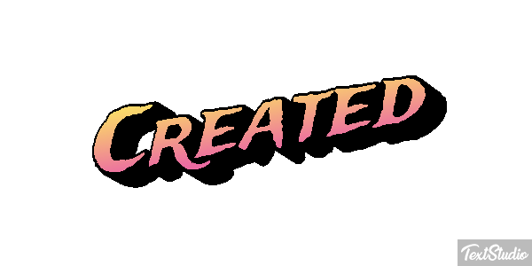 Created Effet de texte