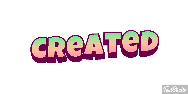 Created Effet de texte