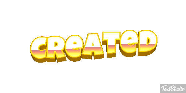 Created Effet de texte