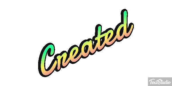 Created Effet de texte