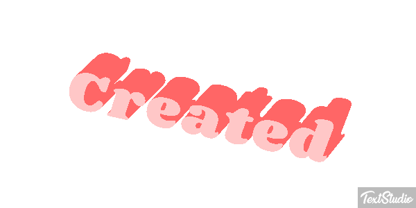 Created Effet de texte