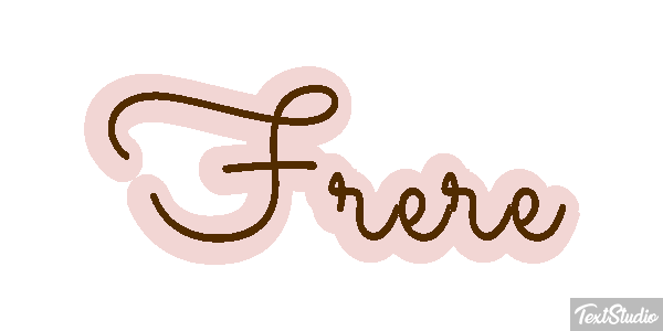 Frère Текстовый эффект