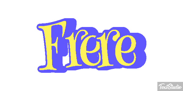 Frère Текстовый эффект