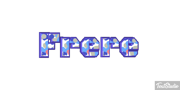 Frère Текстовый эффект