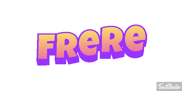 Frère Текстовый эффект