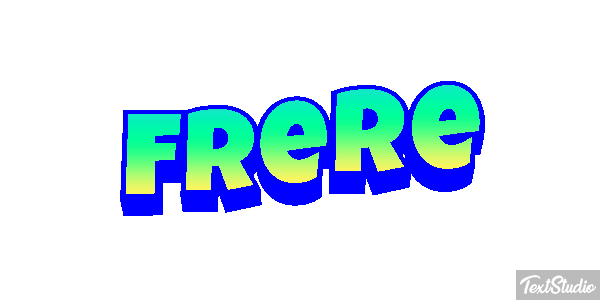 Frère Текстовый эффект
