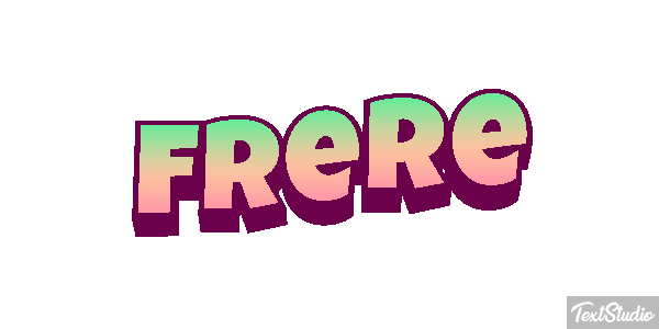 Frère Текстовый эффект