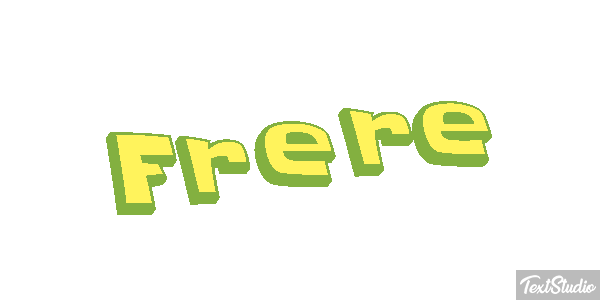 Frère Текстовый эффект