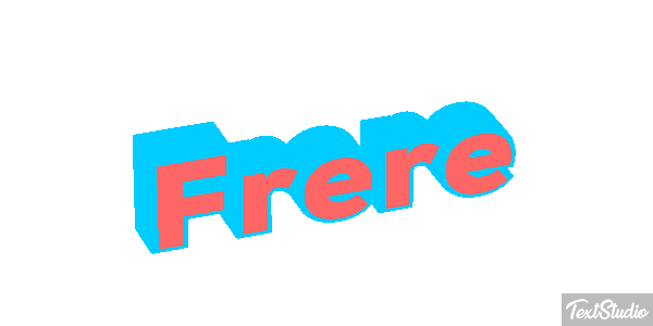 Frère Текстовый эффект