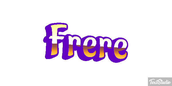 Frère Текстовый эффект